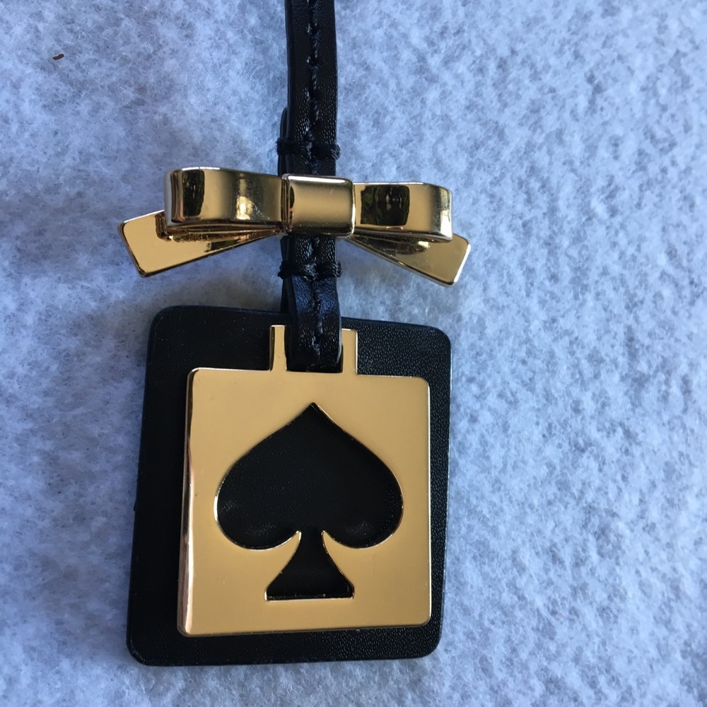 Kate Spade Purse Handbag Hang Tie Logo Emblem - Picture 3 of 5